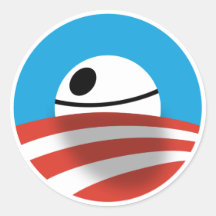 Obama Death Star Large Sticker