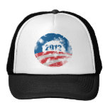 Obama Distressed Symbol Trucker Hat