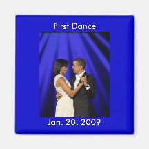 Obama formal , First Dance, Jan. 20, 2009 Magnet