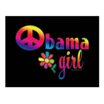 Obama Girl Postcard