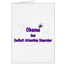 Obama has Deficit Attention Disorder Cards