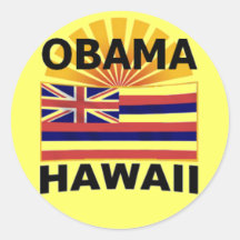 Obama Hawaii Sticker