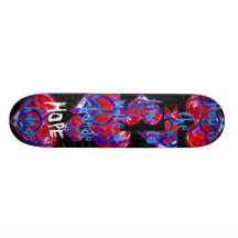 Obama Hope & Change Skateboard