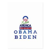 obama i love post card