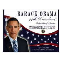 Obama Inauguration 2013 Commemorative Post Cards