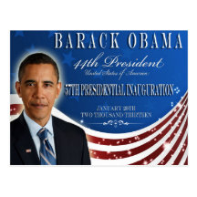 Obama Inauguration 2013 Commemorative Post Cards