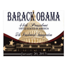 Obama Inauguration 2013 Commemorative Post Cards