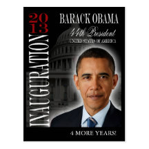Obama Inauguration 2013 Commemorative Post Cards
