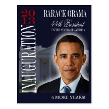 Obama Inauguration 2013 Commemorative Post Cards