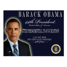 Obama Inauguration 2013 Commemorative Post Cards