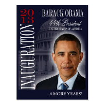 Obama Inauguration 2013 Commemorative Post Cards