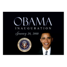 Obama Inauguration cards Business Card
