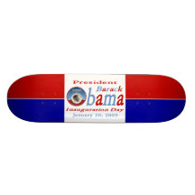 Obama Inauguration Day Skate Board