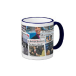 Obama Inauguration Newspaper Mug