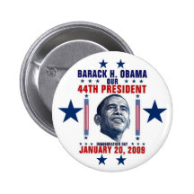 Obama Inauguration Pinback Button