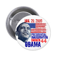Obama Inauguration Pinback Buttons