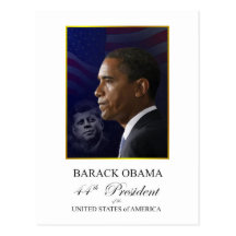 Obama Inauguration Souvenir Postcard
