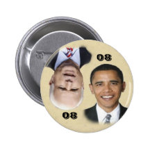 Obama/McCain 08/80 Button
