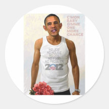 Obama One More Chance Stickers