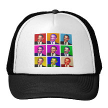 Obama Pop Art Style Hat