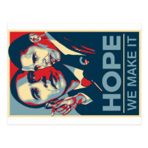 obama postcards