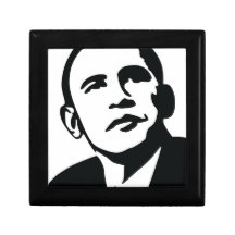 Obama Presidential Face Gift Boxes