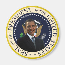 Obama Presidential Seal Refrigerator Magnet