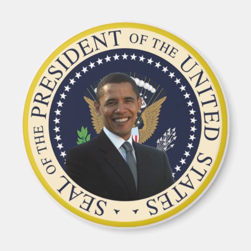 Obama Presidential Seal Refrigerator Magnet