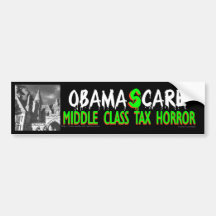 Obama (s)Care is a scary TAX bumper sticker