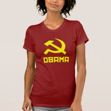 Obama Sickle and Hammer Tshirt