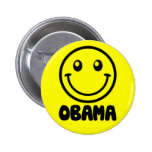 Obama Smile Pinback Button