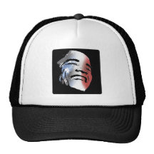 Obama StStripe 3black Mesh Hat
