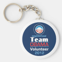 Obama TEAM Keychain