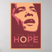 OBAMA: The New Hope_Magenta Posters