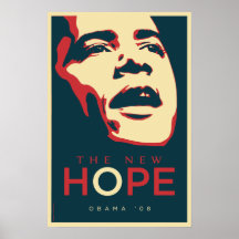 OBAMA: The New Hope_Red Blue Poster