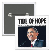 Obama: Tide of Hope Button