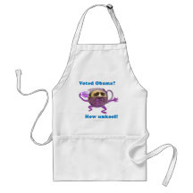 Obama unkool apron