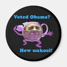 Obama unkool fridge magnets