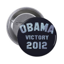 Obama Victory 2012 Pin