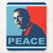 Obama Wins Peace Prize T-shirts Mouse Pads