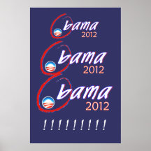 Obama x 3! posters