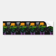 Obama Zombie Horde 2012! Bumper Stickers
