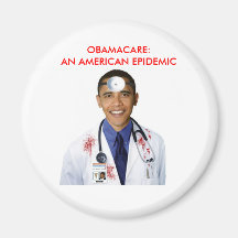 Obamacare Anti Obama Health Care Apparel Refrigerator Magnet