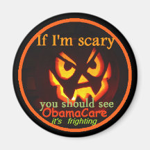 ObamaCare Halloween Magnet
