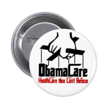 ObamaCare Pinback Button