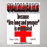 OBAMACARE POSTER - Customise It