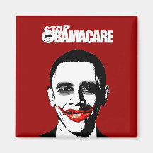 OBAMACARE - STOP OBAMACARE REFRIGERATOR MAGNETS