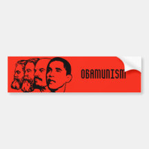 OBAMUNISM bumper sticker