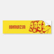 OBAMUNISM bumper sticker