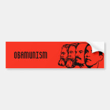 OBAMUNISM bumper sticker